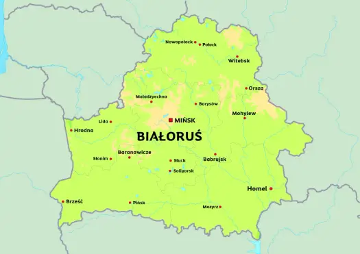 Białoruś: Z kim graniczy? Mapa, długość i znaczenie granic