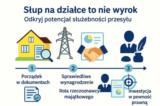 Służebność przesyłu - Ile żądać? Wycena krok po kroku