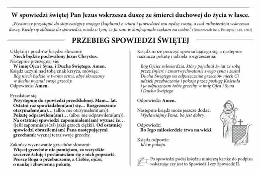 Modlitwa przed spowiedzią - gotowy tekst do odmówienia