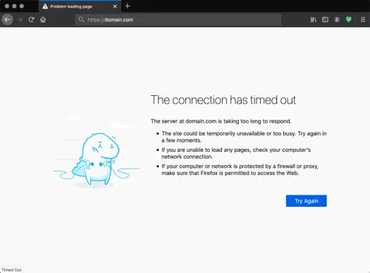 ERR_CONNECTION_TIMED_OUT - Czy to Twój internet, czy serwer?