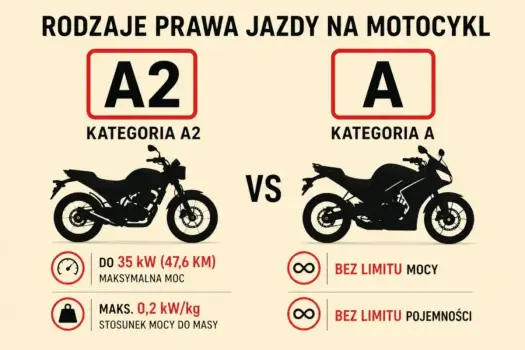 Prawo jazdy na motocykl - jak wybrać kategorię i przejść cały proces