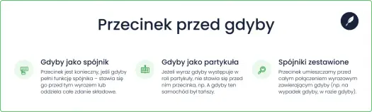 Przecinek przed "gdyby": Kiedy go postawić, a kiedy nie?