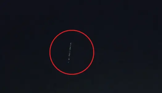 Starlink na niebie - jak zobaczyć pociąg świateł z Polski