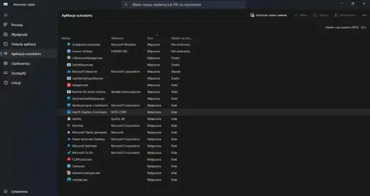 Autostart Windows 11 - Jak wyłączyć programy i przyspieszyć system?
