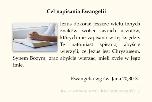 Ewangelia św. Jana - Jak czytać, by pogłębić wiarę?