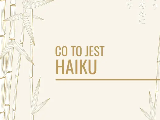 Haiku - Jak pisać i czytać miniatury? Przykłady i błędy