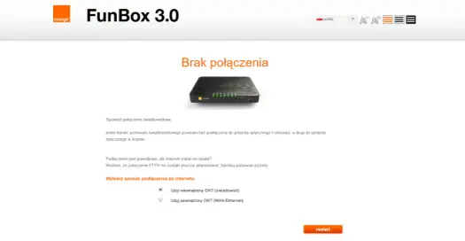Orange światłowód nie działa - Jak zgłosić i uniknąć opłat?