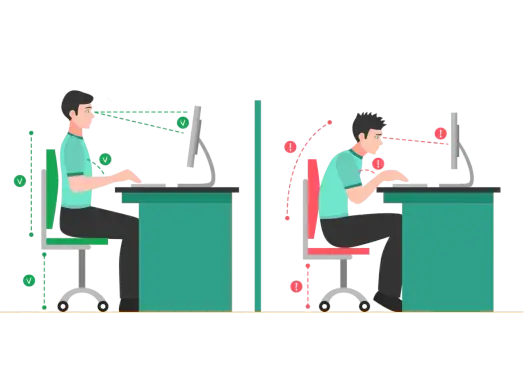 Ergonomia pracy - Jak ustawić stanowisko, by nie bolało?