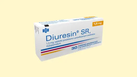 Diuresin SR (indapamid) - Na co pomaga i kiedy szkodzi?