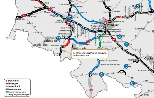 Autostrada A3 czy droga S3 - Sprawdź przebieg i opłaty e-TOLL