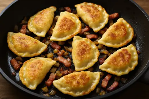 Pierogi chłopskie - przepis jak u babci. Krok po kroku.