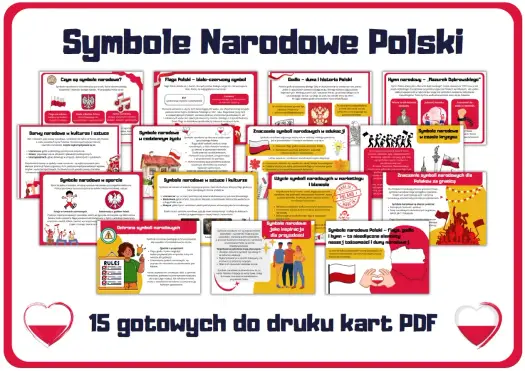 Polskie symbole narodowe dla dzieci - Jak o nich uczyć bez nudy?