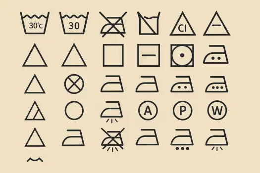 Symbole na suszarce: Rozszyfruj ikony i chroń ubrania