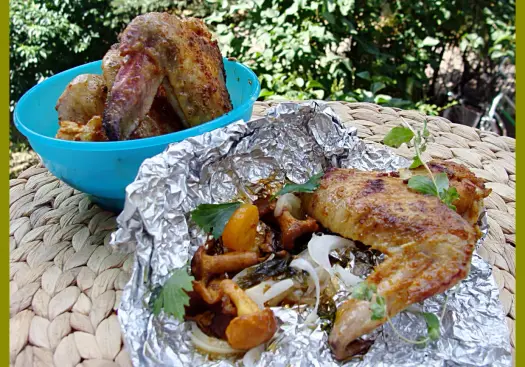 Grillowane kurki - Przepis na idealny smak bez goryczki