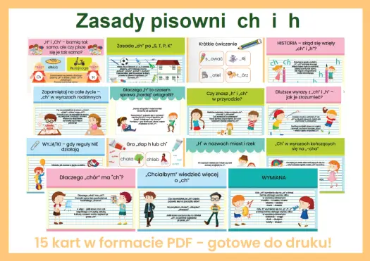 Pisownia h - Jak odróżnić h od ch? Proste reguły!