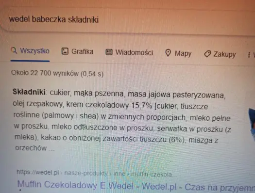 Ile kcal ma babeczka Wedel - Jak mądrze wliczyć ją do diety?
