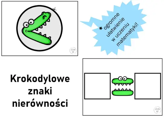 Znak mniejszości i większości - Jak zapamiętać raz na zawsze?