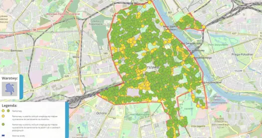 Warszawska strefa płatnego parkowania - zasady, ceny i abonament