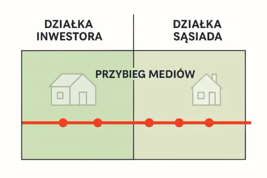 Zgoda na przyłącze przez działkę sąsiada - Co robić, gdy odmawia?