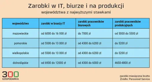 Zarobki w IT - Gdzie są największe pieniądze?