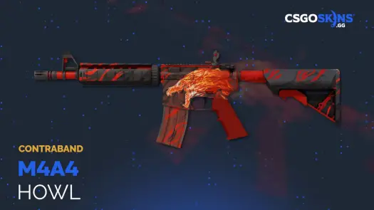 Cena M4A4 Howl - ile kosztuje legendarny skin?