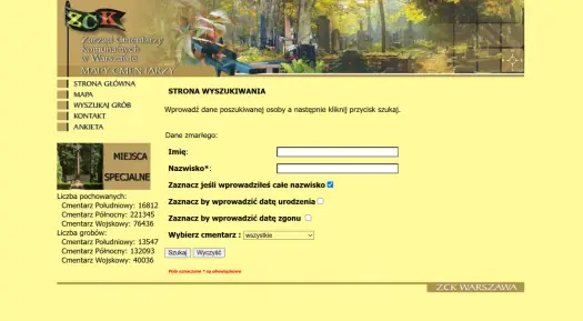 Jak znaleźć grób w Warszawie? Wyszukiwarki i porady