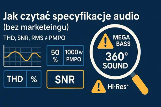 Moc RMS w audio - Jak czytać i dobierać sprzęt bez pomyłek