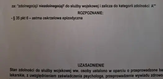 Jaka wada wzroku do wojska - Wymagania i kategorie
