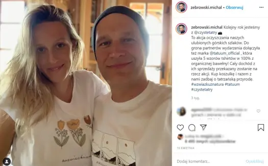 Aleksandra Żebrowska wiek: Ile lat ma żona Michała Żebrowskiego?