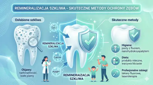 Remineralizacja szkliwa - Jak odbudować zęby i uniknąć wiertła?