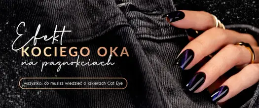 Jasne kocie oko na paznokciach - jak uzyskać miękki efekt?