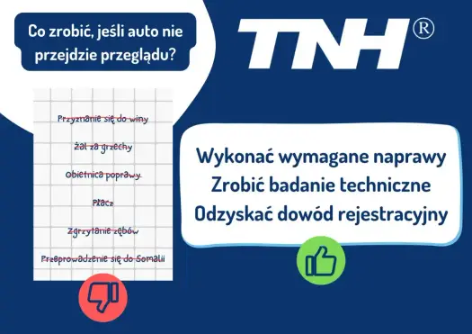 Brak przeglądu - mandat, dowód rejestracyjny i koszty
