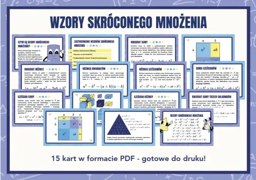 Różnica kwadratów - Trzeci wzór skróconego mnożenia bez tajemnic