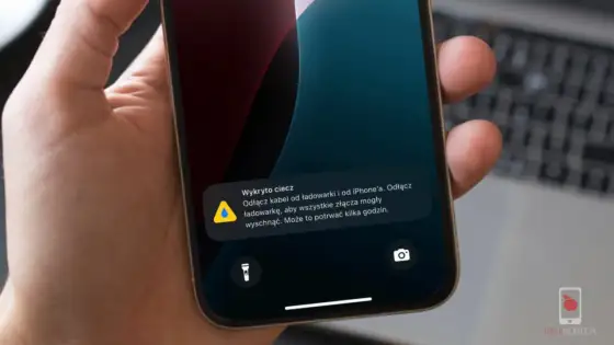 iPhone wykrył ciecz - Co robić, czego unikać i kiedy do serwisu?