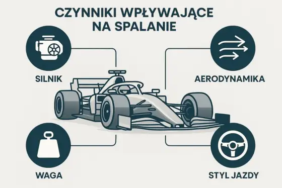 Ile pali bolid F1? Prawda o zużyciu paliwa i strategii