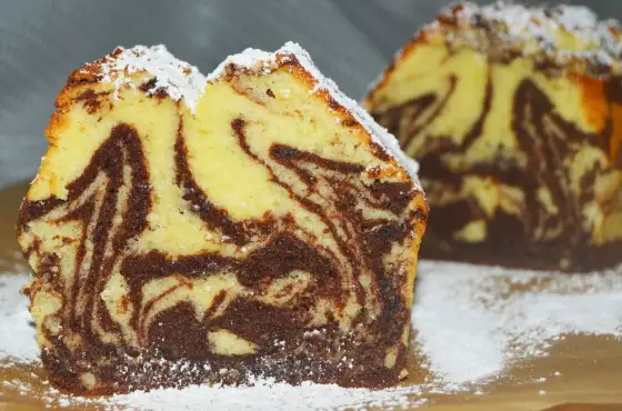 Wilgotna babka marmurkowa - przepis na idealny miękisz