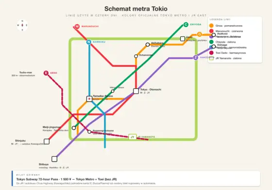 Tokio - Jak zwiedzać dzielnice? Plan, trasy i porady