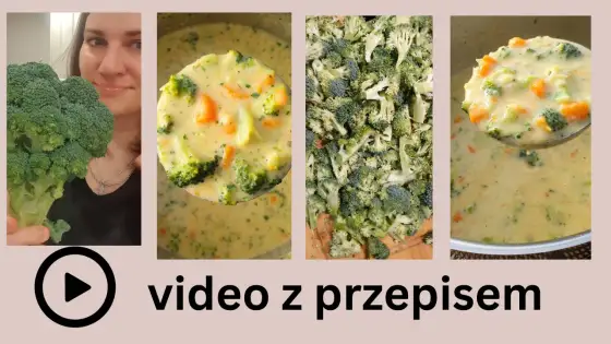 Zupa krem z brokułów i ziemniaków - aksamitna w 30 minut