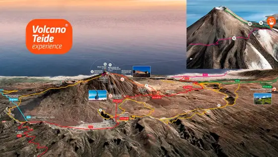 Najwyższy szczyt Hiszpanii - Teide. Plan wejścia i pozwolenia.