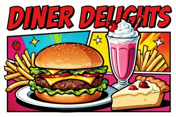 Pop Art Food - Create Stunning, Iconic Visuals Now