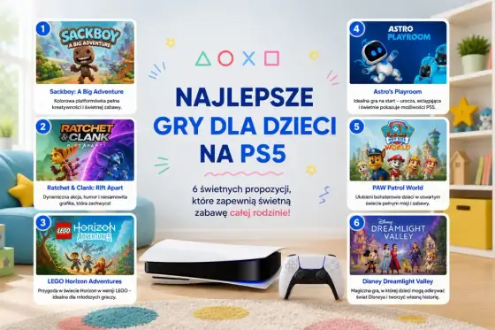 Jakie gry na PS5? Wybierz idealny tytuł dla siebie!