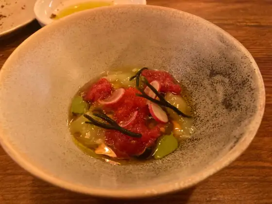 Taberna Noroeste en Poble Sec, una cena de 10 pases