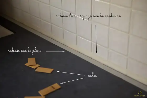 Poser un plan de travail de cuisine sans rater ses découpes