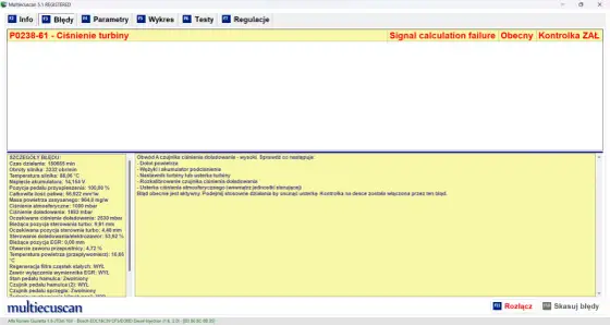 P0238 - co oznacza błąd czujnika doładowania i jak go znaleźć?