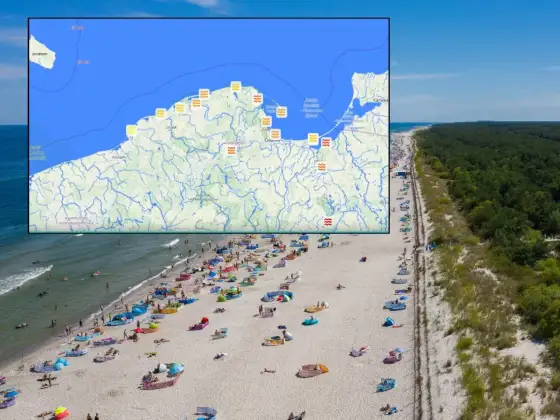 Gdzie najcieplejsza woda na polskim wybrzeżu? Sprawdź!