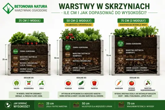 Wypełnienie grządki podwyższonej - Co wsypać, by rosło?