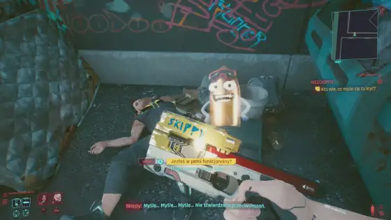 Skippy Cyberpunk 2077 - Gdzie go znaleźć i czy warto go oddać?