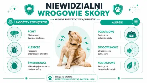Dlaczego pies się drapie? Przyczyny i co robić
