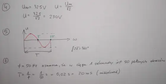 Napięcie skuteczne - Dlaczego 230 V to w rzeczywistości 325 V?