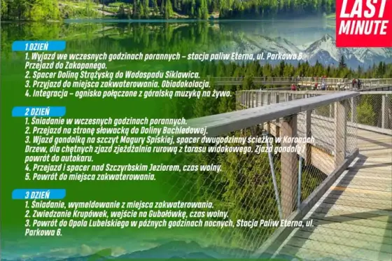 Wycieczki z Zakopanego na Słowację - Jak zaplanować?